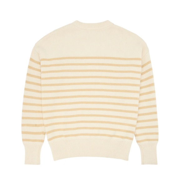 Minnow Cream and Tan Sweater - Picture 1 of 6